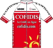 Cofidis, Le Credit en Ligne 2011 shirt