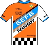 S.E.F.B. - Peugeot - Tönissteiner 1988 shirt