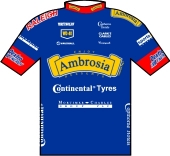 Ambrosia Desserts - Continental 1996 shirt