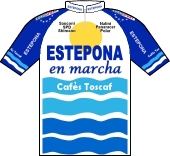 Estepona en Marcha - Cafés Toscaf 1997 shirt