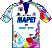 Mapei - Quick Step 1999 shirt