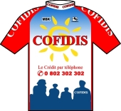 Cofidis 1999 shirt