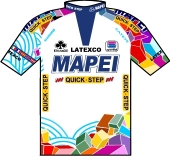 Mapei - Quick Step 2000 shirt