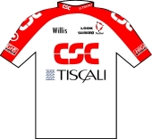 Team CSC - Tiscali 2001 shirt