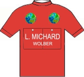 Lucien Michard - Wolber 1938 shirt