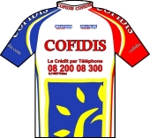 Cofidis, Le Crédit par Téléphone 2004 shirt