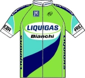 Liquigas - Bianchi 2005 shirt