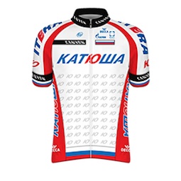 Team Katusha 2014 shirt