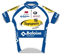 Topsport Vlaanderen - Baloise 2014 shirt