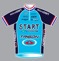 Start - Trigon Cycling Team 2014 shirt