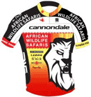 African Wildlife Safaris Cycling Team 2014 shirt