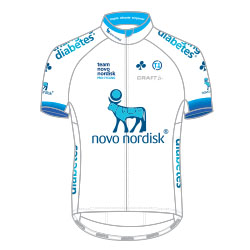 Team Novo Nordisk 2017 shirt