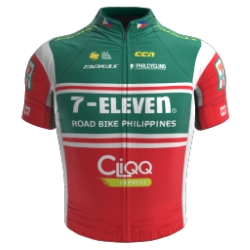7 Eleven - Cliqq Roadbike Philippines 2018 shirt