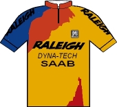 Raleigh - Saab - Dynatech 1992 shirt