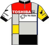 Toshiba - Look - La Vie Claire 1987 shirt