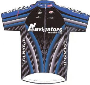 Navigators Insurance Cycling Team 2007 shirt