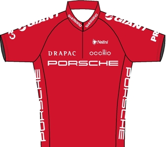 Drapac Porsche Development Program 2007 shirt