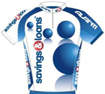 Savings & Loans Cycling Team 2009 shirt