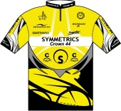 Symmetrics Cycling Team 2007 shirt