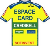 Espace Card - Credibel - S.E.F.B. 1995 shirt