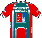 Athens Bandag - Domino's 1995 shirt