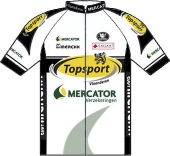 Topsport Vlaanderen - Mercator 2009 shirt