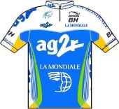 Ag2r La Mondiale 2008 shirt