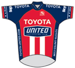 Toyota - United Pro Cycling Team 2008 shirt