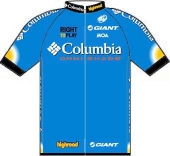 Team Columbia 2008 shirt