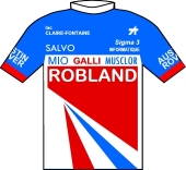 Robland - La Claire Fontaine - Salvo - Galli 1986 shirt