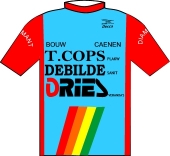 De Bilde - T Cops - Caenen - Dries 1984 shirt