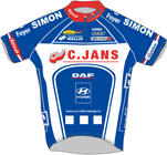 Continental Team Differdange 2009 shirt