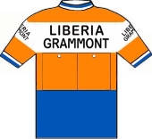 Libéria - Grammont - Wolber 1961 shirt