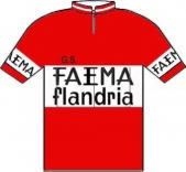 Flandria - Faema - Clément 1962 shirt