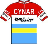 Mittelholzer - Cynar 1962 shirt