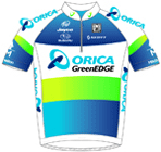 Orica - GreenEdge 2013 shirt