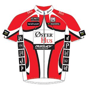 Team Oster Hus - Ridley 2013 shirt
