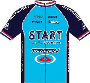 Start - Trigon Cycling Team 2013 shirt