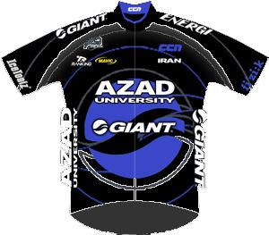 Azad University Giant Team 2013 shirt