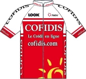 Cofidis, Le Credit en Ligne 2010 shirt