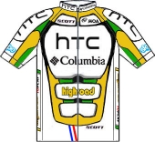 Team HTC - Columbia 2010 shirt