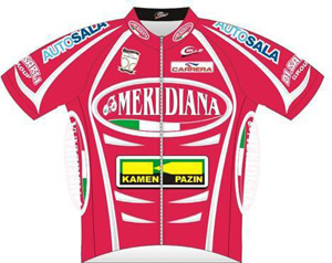 Meridiana - Kamen Team 2010 shirt