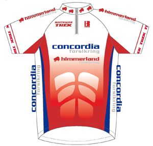 Team Concordia Forsikring - Himmerland 2010 shirt