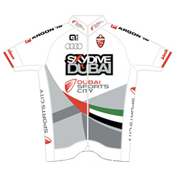 SkyDive Dubai Pro Cycling Team - Al Ahli Club 2016 shirt