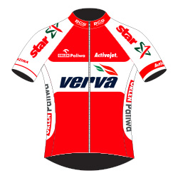 Verva Activejet Pro Cycling Team 2016 shirt
