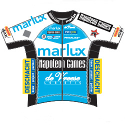 Marlux - Napoleon Games Cycling Team 2016 shirt