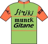 Siriki - Munck - Gitane - Beck's 1973 shirt