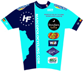 Marco Polo Cycling Donckers Koffie 2012 shirt