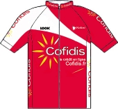 Cofidis, Le Credit en Ligne 2012 shirt