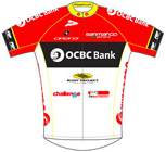 OCBC Singapore Continental Cycling Team 2012 shirt